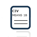 CIV MEANS 1B
