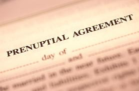 Green light for pre-nups?
