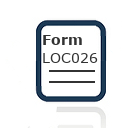 Form LOC026