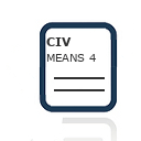 CIV MEANS 4