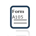 Form A105: Consent to the making of an order under Section 84 of the Adoption and Children Act 2002
