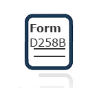 Form D258B: Request for detailed assessment (Costs payable out of a fund other than the Community Legal Service Fund)
